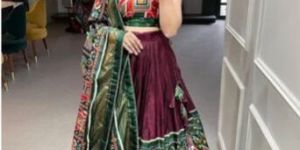 Silk Lehenga Choli