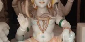 Marble Shiv Statue