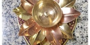 Brass Kamal Diya