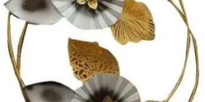 Metal Leaf Wall Hanging