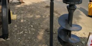 TRACTOR MOUNTED PILING MACHINE