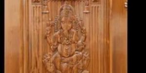 Carved Teak Wood Door