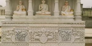 Carved White Marble Jain Mandir