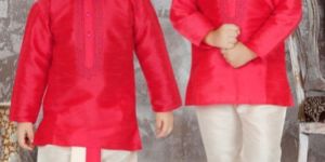 Boys Dhoti Kurta Combo Set