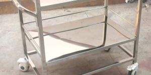 Stainless Steel Medicine Trolley