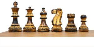 Burnt Chess Set