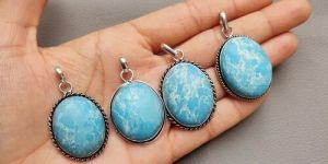 Hydro Larimar Pendant Lot