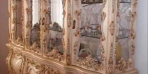 Wood Living Room Showcase