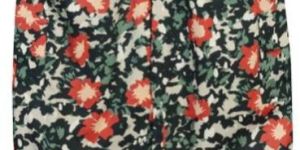 Multicolor Floral Girls Cargo Pants