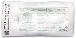 Ethicon Echelon Endopath (GST45G) 45mm Reload with Gripping Surface Technology