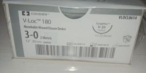 v- loc tm 180 wound closure device