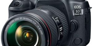 Canon EOS 5D Mark IV 30.4 MP Digital SLR Camera (Black) + EF 24-105mm is II USM Lens Kit