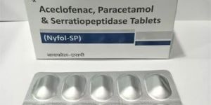 Aceclofenac Paracetamol Serratiopeptidase Tablet