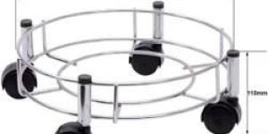 Stainless Steel Gas Cylinder Trolley