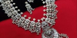 Oxidized Silver Necklace Set