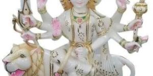 Marble Durga Maa Statue