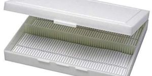 Plastic Microscope Slide Box
