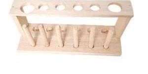 Wooden Test Tube Stand