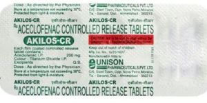 Akilos CR Tablets