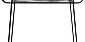 MAH045 Wooden Iron Side Table