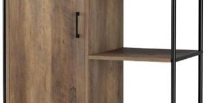 MAH064 Wooden Iron Book Rack