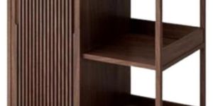 MAH104 Wooden Iron Book Rack