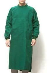 Green Cotton Surgical Gown