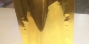 Aluminum Foil Golden Pouch