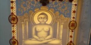 White Buddha LED Acrylic Temple