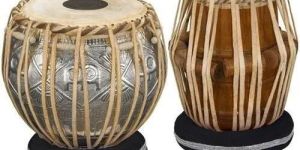 Cylindrical Wooden Tabla