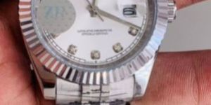 Rolex Date Just Diamond Marker White Dial Swiss Automatic Watch