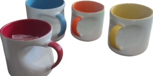 Heart Cut Mug 3 Tone