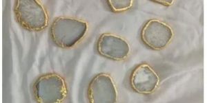 White Agate Coaster