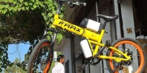 Electric Folding Bicycle