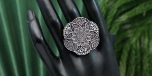 Oxidised Silver Ring