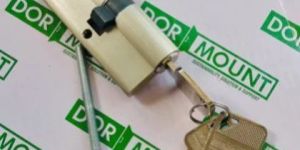 Euro Profile Brass Cylinder One Side Keys