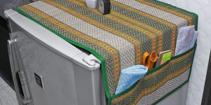 Korai Grass Fridge Cover/ Refrigerator Cover