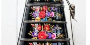 Black Stainless Steel Lunch Box