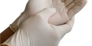 White Latex Examination Gloves