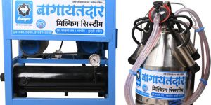 Double Power Double Bucket Milking Machine