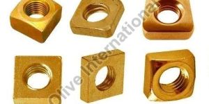 Brass Square Nut