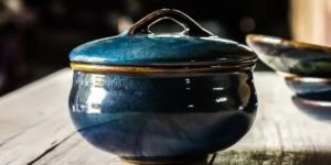 Ceramic Round Serving Bowl