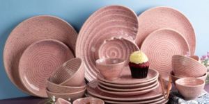 Plain Ceramic Dinner Set of 18 Pieces