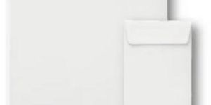 White Paper Envelope