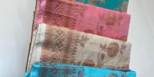 Banarasi PV Cotton Fabric Saree