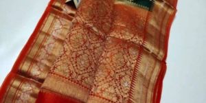 Banarasi Semi Georgette Silk Saree