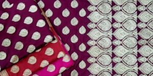 Handloom Semi Katan Banarasi Saree 2