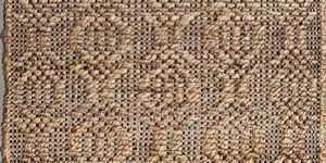 Eco friendly jute rug 4'x6'