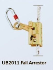 Rope Grab Fall Arrester with Karabiner