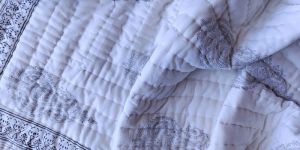 Block Print Luxury Look Quilt